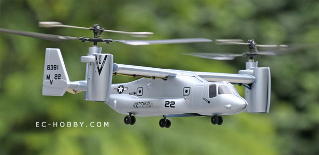 V22 Osprey Dual Rotor RC Scale Mode Helicopter