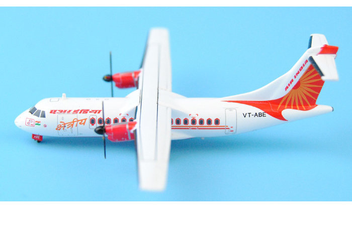 1/400 Model Airplane JC-Wings XX4009 Air India ATR-42-320 VT-ABE Aircraft Diecast Model Collectibles, Scale Model.