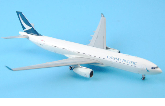 1/400 Model Airplane JC-Wings XX4689 Cathay Pacific Airways Airbus A330-300 B-LAJ Aircraft Diecast Model Collectibles, Scale Model.