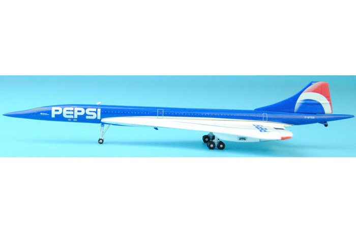 1/400 Model Airplane JC-Wings XX4906 Air France Aerospatiale-British Aerospace Pepsi Concorde 101 F-BTSD Aircraft Diecast Model.