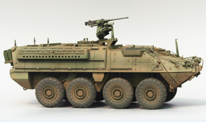 1/35 Scale Model Military Vehicle Finished Model Kit, M1126 Stryker ICV Scale Model.