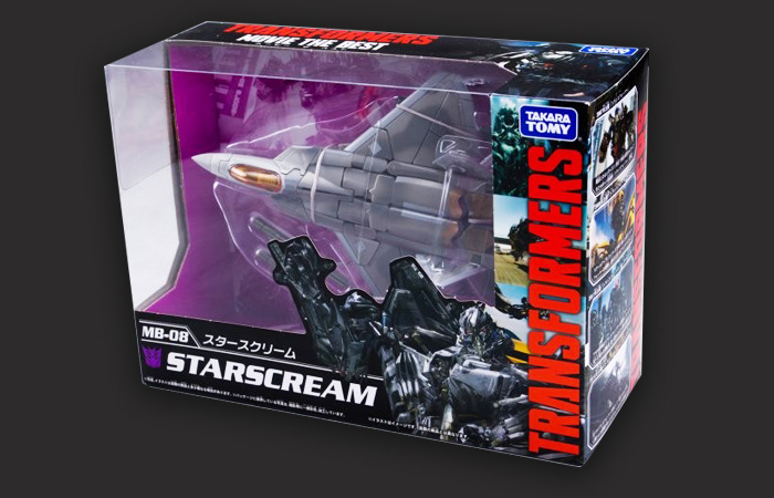 Hasbro, Takara Tomy, Transformers，Transformers 2 Revenge of the Fallen MB-08 Starscream.