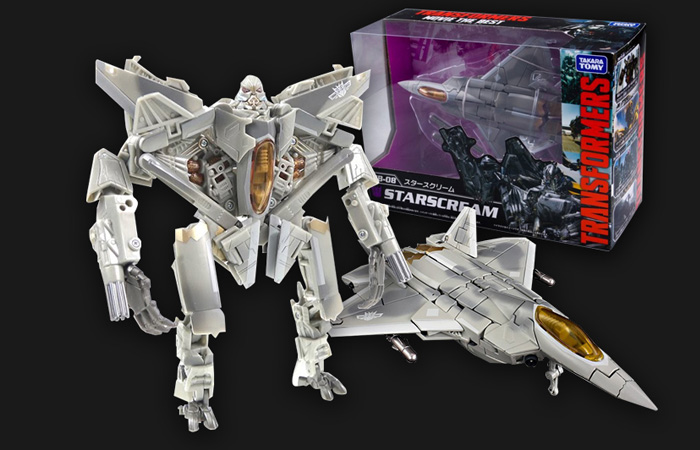 Hasbro, Takara Tomy, Transformers，Transformers 2 Revenge of the Fallen MB-08 Starscream.