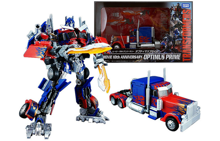Hasbro, Takara Tomy, Transformers，MB-11 Transformers III Dark Of The Moon Optimus Prime.