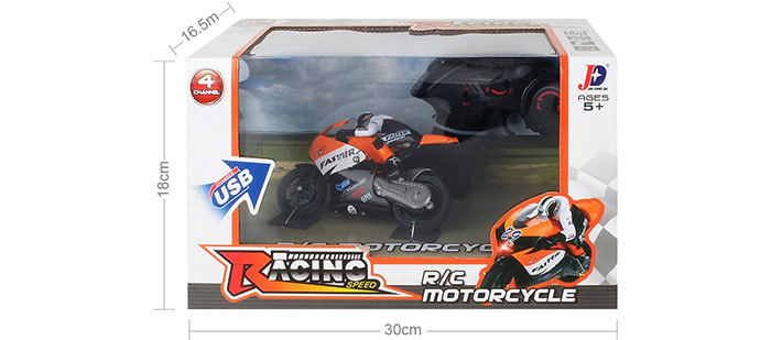 1/10 Scale models, RC high-speed motorcycle model Toy, kids toys,  RC racing, 2.4GHz Radio remote control motorcycle
