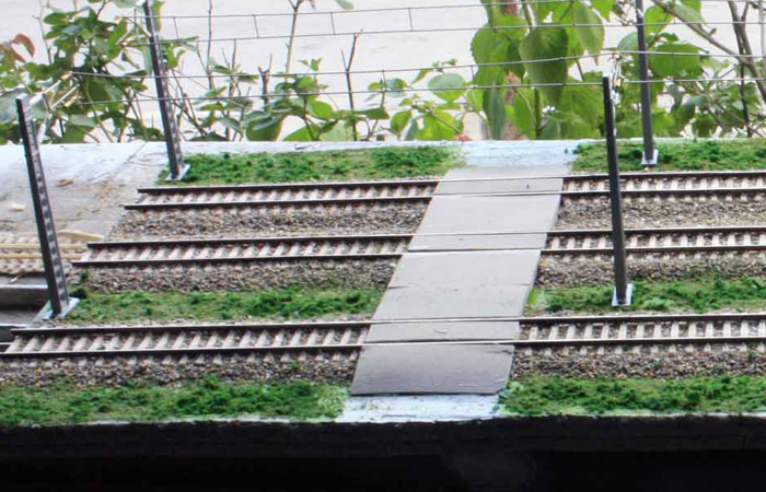 Railroader Diorama Scenery, Model Train Layout, Model railway scenes display platform.