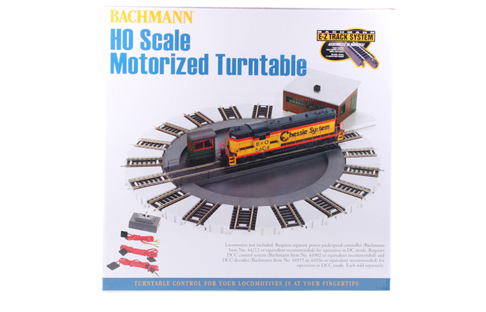 Bachmann 46299 HO Scale Railroad Model Motorized Turntable, Model Trains Store.