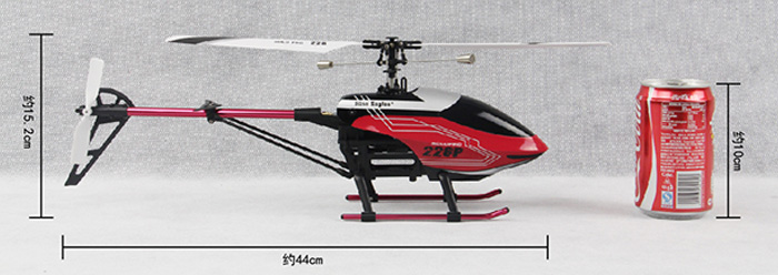 Nine-Eagles Solo Pro 228P RTF Single Rotor 4 Channel RC Helicopter.