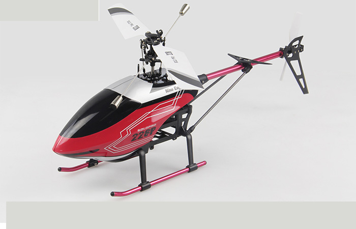 Nine-Eagles Solo Pro 228P RTF Single Rotor 4 Channel RC Helicopter.