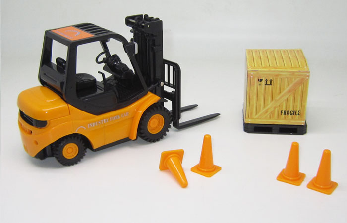 Mini RC Forklift, Construction vehicles Toy, Radio remote control Toy, Electric Forklift Toy, model