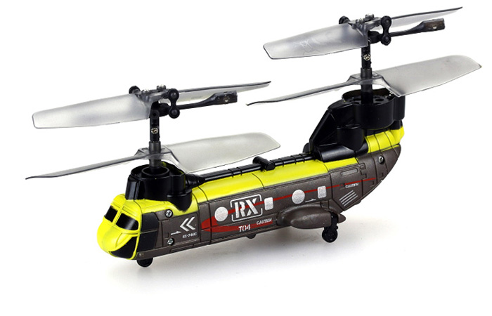 Silverlit Toys, NANO TANDEM Mini 3-Channel Infrared Control Chinook RC Helicopter.