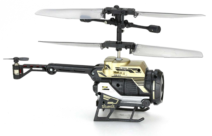 Silverlit Toys, NANO Mini Spy RC Helicopter, Camera remote control helicopter.