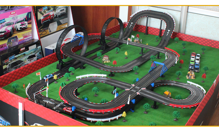 Top-Racer AGM TR06 Slot Car Sets , Slot Track, Racing Game, Kids Toys.