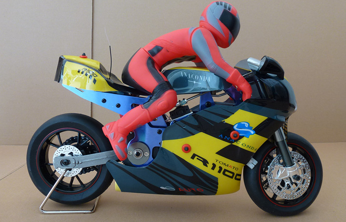 VH-EP5 1/5 Scale Remote control motorcycle, Electric Power On-Road RC Racing motorcycle.