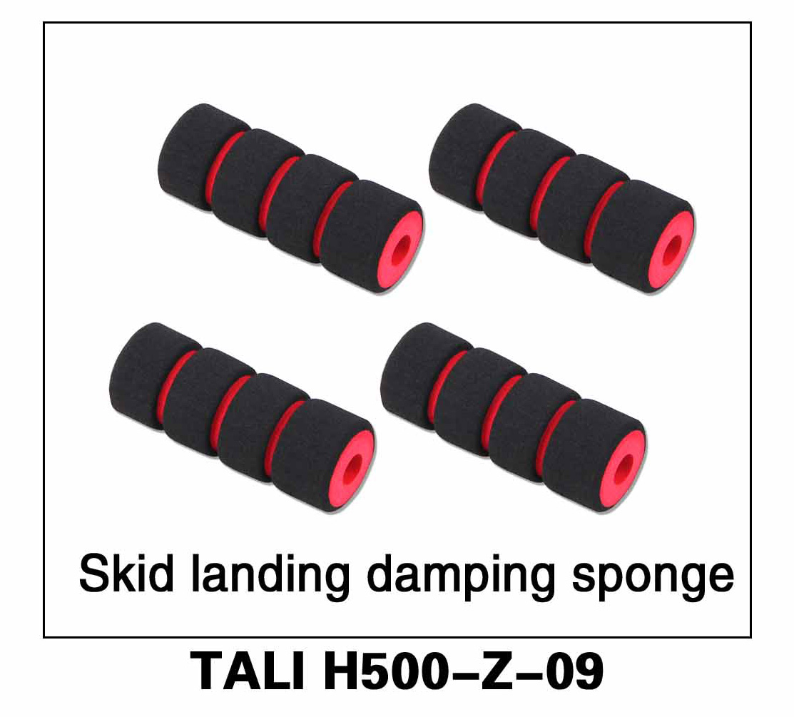 Walkera parts, RC Helicopter, RC hexacopter, GPS FPV Drone, Tali H500 Accessories H500-Z-09 Skid Landing Damping sponge