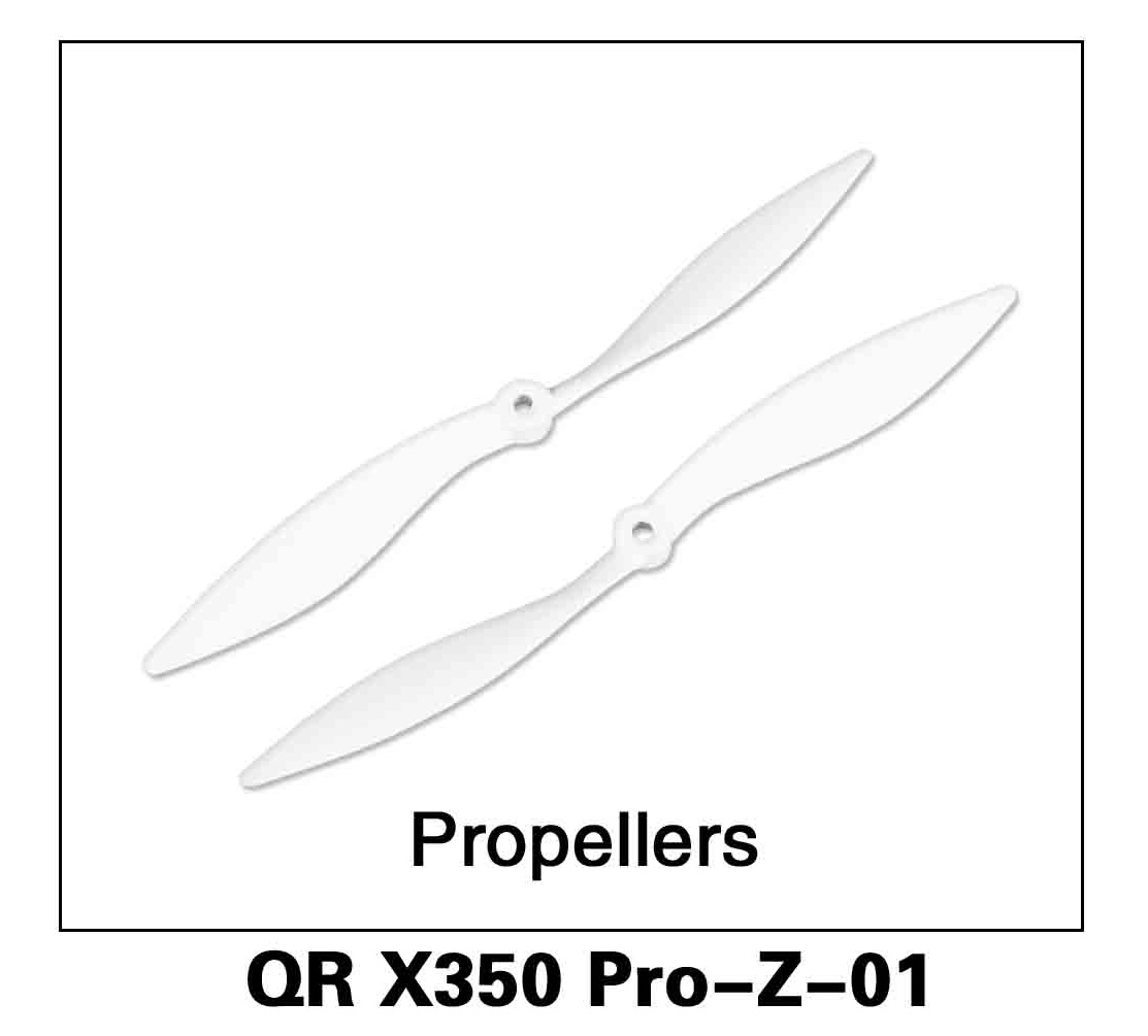 Walkera RC Model, RC Helicopter, RC Quadrocopter, FPV Drone, QR X350 PRO PRO-Z-01 Propeller Spare parts