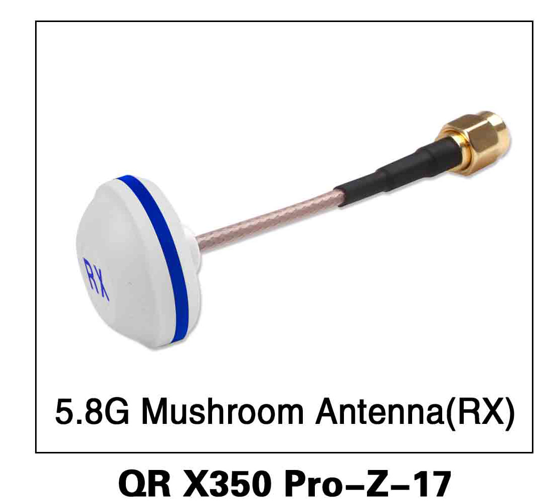 Walkera RC Model, RC Helicopter, RC Quadrocopter, FPV Drone, QR X350 PRO PRO-Z-17 5.8G Mushroom antenna (RX) Spare parts 