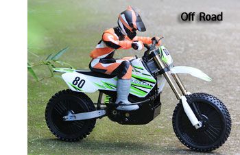 X-Rider RC Motocross, 1/4 Scale Model Motorcycle, 2.4G Radio Control Off Road Dirt Bike, RTR Electirc BX4003 Motorcycle Toy.