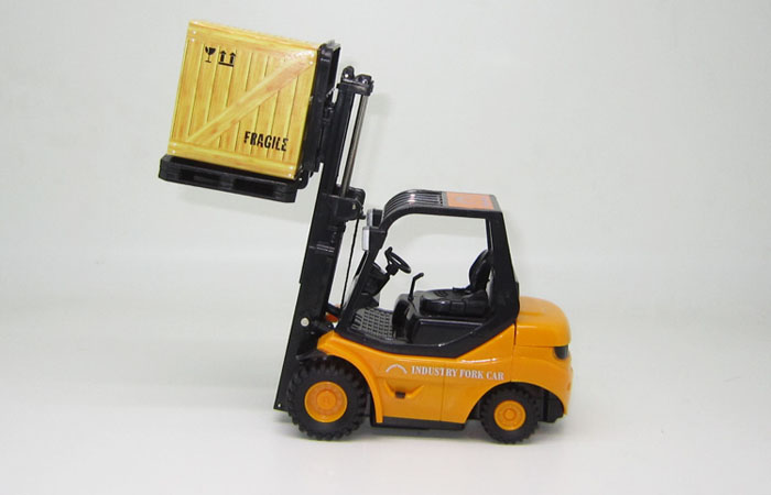 Mini Rc Forklift Construction Vehicles Toy Radio Remote Control Toy Electric Forklift Toy Model